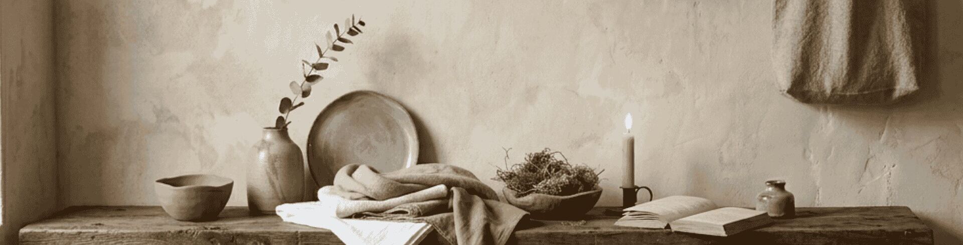 Style wabi-sabi : trouver la beaut&eacute; dans l'imperfection du temps