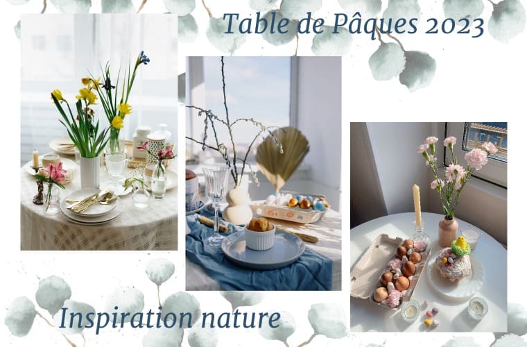 Inspiration de dcoration de table pour paques