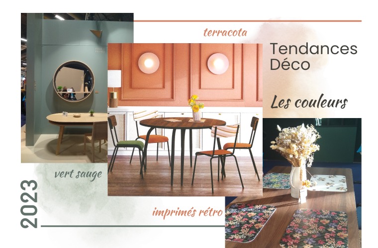 Les couleurs tendances 2023