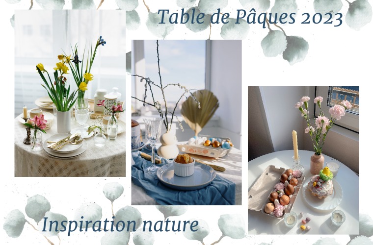 inspiration decoration table de paques