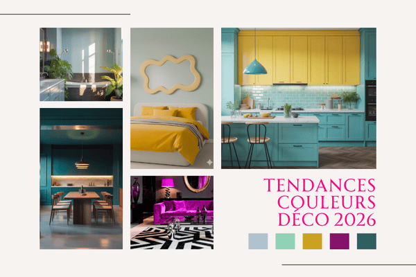 palette couleurs tendance 2026
