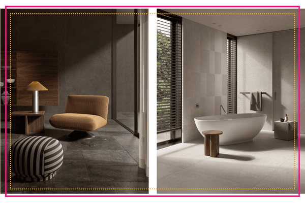 Design brutalist par Kronos Ceramiche