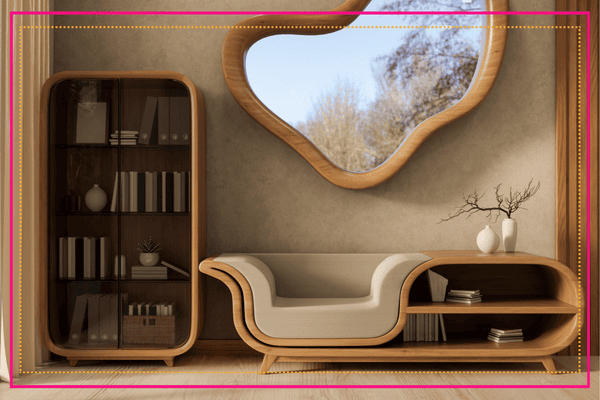 Exemple de d�coration de style organique