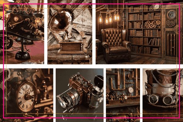 Style de d�coration steampunk