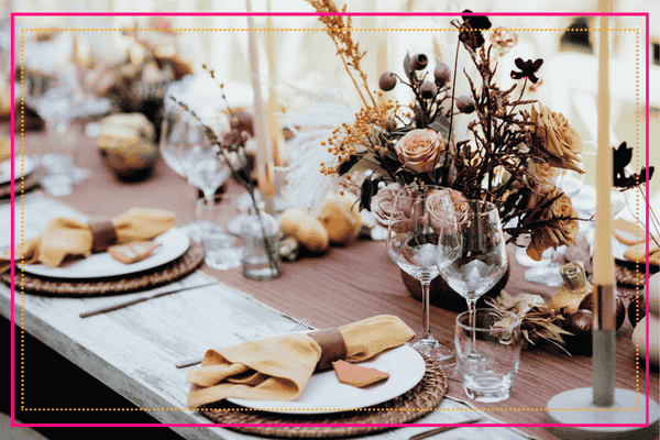 mariage theme bucolique