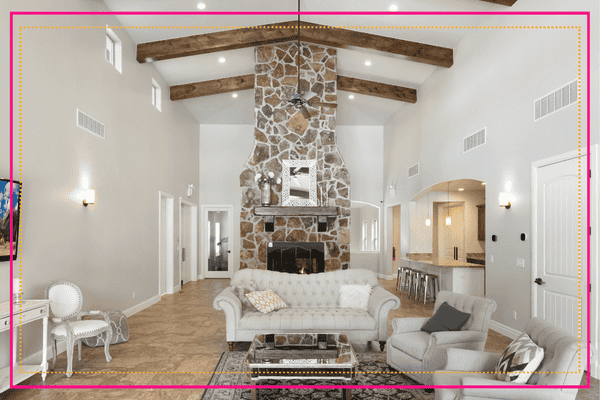 Salon deco transitionnel