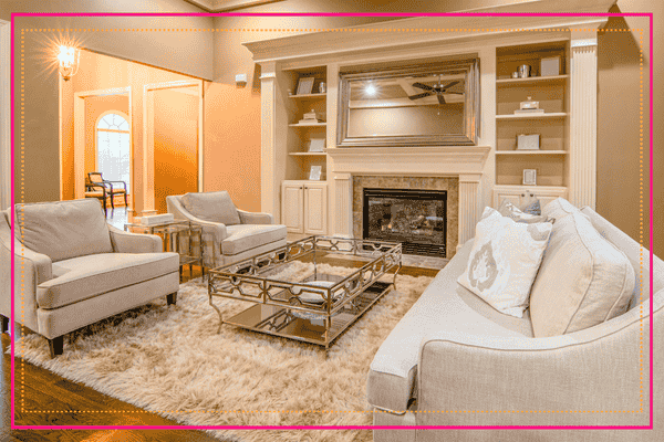 Salon de style transitionnel