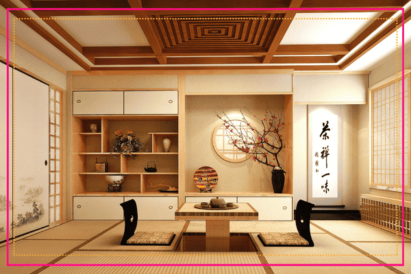 design salon japonais