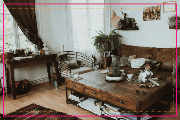 salon style brocante deco