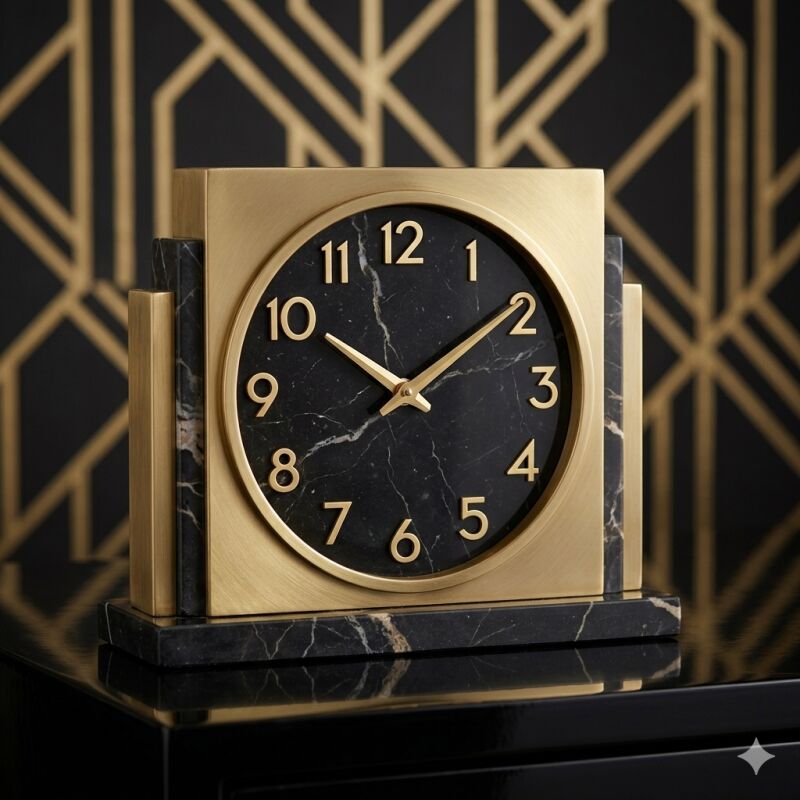 horloge style art deco