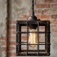 luminaire style industriel