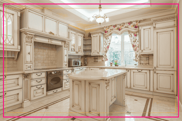 déco de cuisine style romantique