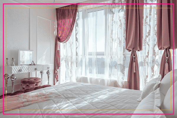 chambre décoration de style romantique