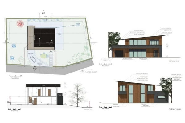 Plan sur le logiciel de décoration intérieur 3D cedreo