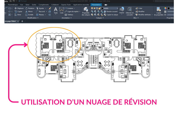 nuage de revision autocad