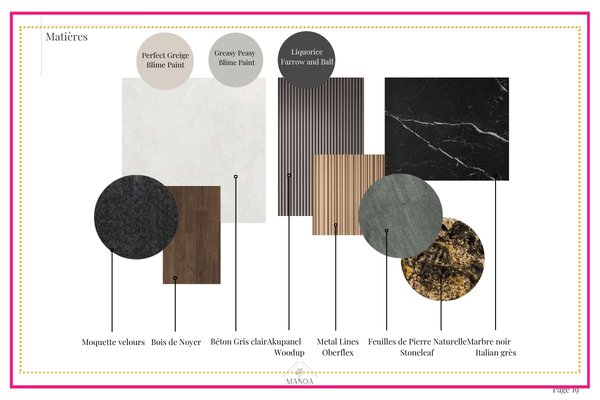 portfolio matiere deco