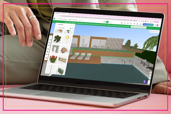 Interface web du logiciel de cao Planner 5D