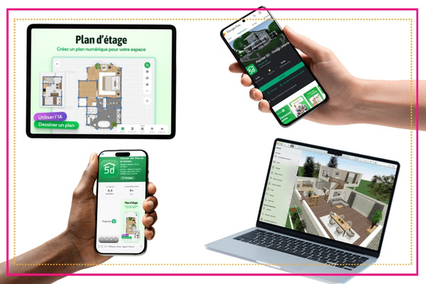Avec quel outil utiliser Planner 5D est compatible ?