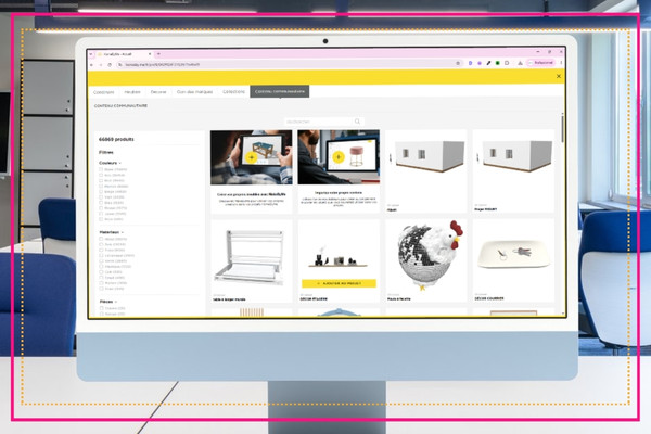 Interface de partage de cr�ations de la communaut� HomeByMe