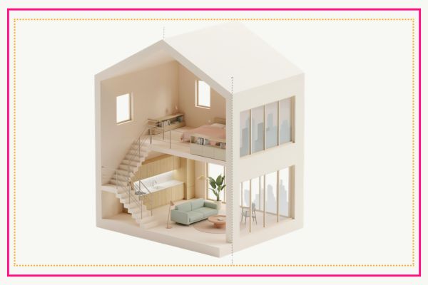 plan de coupe 2D technique cot�